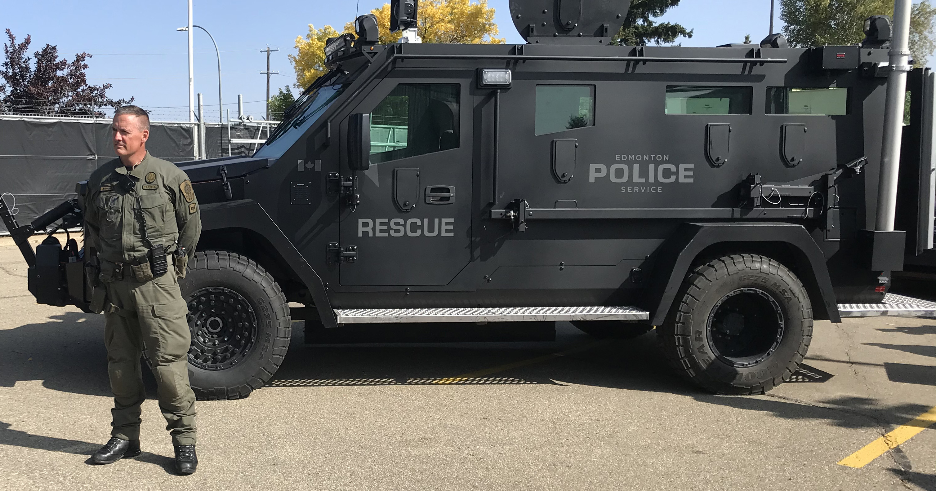 EPS ARV2 Black Wolf armored rescue vehicle
